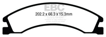 Load image into Gallery viewer, EBC 08+ Ford Econoline E150 4.6 Greenstuff Rear Brake Pads