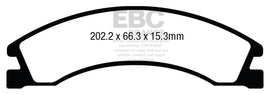 EBC 08+ Ford Econoline E150 4.6 Ultimax2 Rear Brake Pads