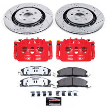 Load image into Gallery viewer, Power Stop 13-20 Lincoln MKT Front Z36 Truck &amp; Tow Kit w/Cals
