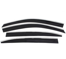 Load image into Gallery viewer, AVS 12-14 Toyota Camry Ventvisor Low Profile Deflectors 4pc - Smoke w/Chrome Trim