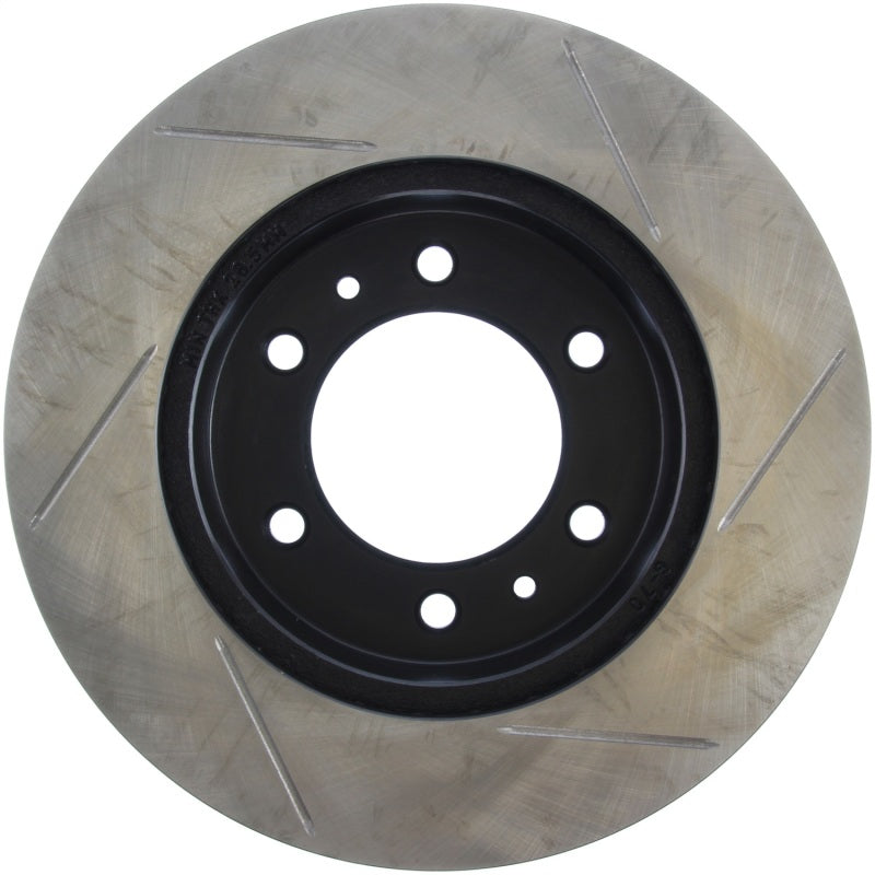 StopTech Power Slot 06-10 Hummer H3 Front Right Slotted Rotor