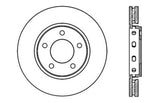 StopTech Slotted & Drilled Sport Brake Rotor