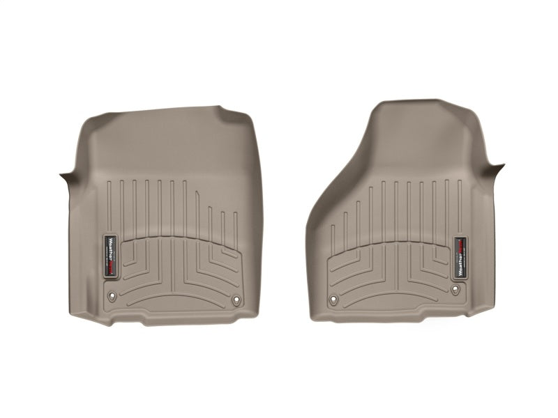 WeatherTech 12-13 Dodge Ram Front FloorLiner - Tan - GTR Auto