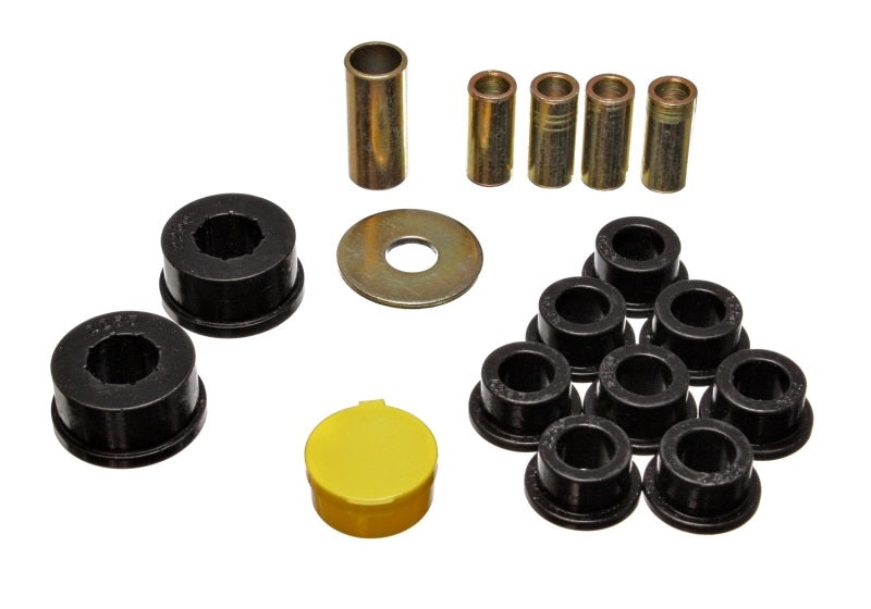 Energy Suspension 79-85 Mazda RX7 Black Rear Watts Link Set - GTR Auto