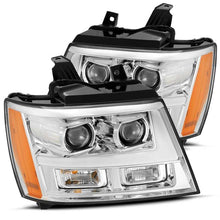 Load image into Gallery viewer, AlphaRex 07-14 Chevy Tahoe PRO-Series Projector Headlights Plank Style Chrome w/Activation Light