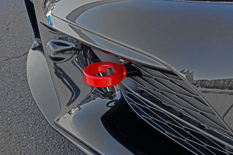 PERRIN 20-25 Toyota Supra Tow Hook Kit (Front) - Red