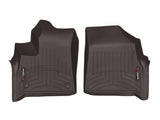 WeatherTech 2018+ Buick Enclave Front FloorLiners - Cocoa
