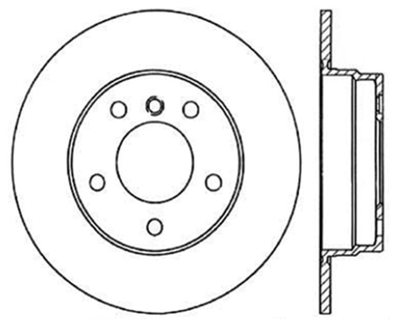 StopTech Slotted & Drilled Sport Brake Rotor