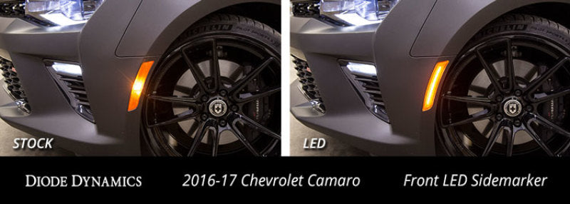Diode Dynamics 16-21 Chevrolet Camaro LED Sidemarkers Clear (set)