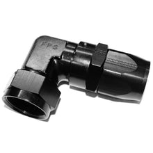 Load image into Gallery viewer, Fragola -8AN x 90 Degree Low Profile Forged Hose End - Black