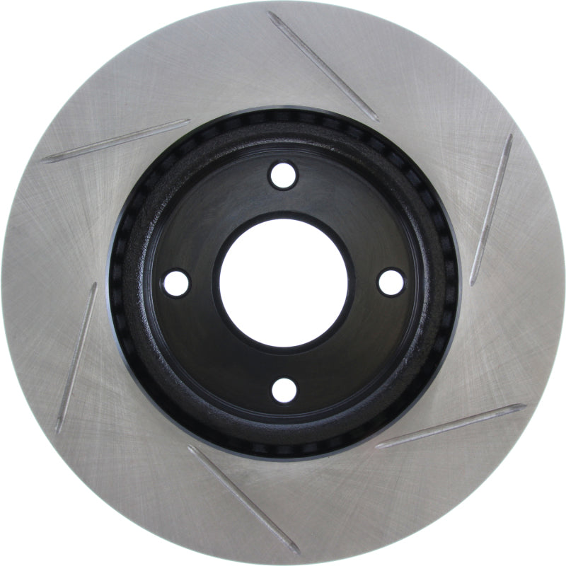 StopTech Power Slot 07-09 Nissan Sentra 2.0L/Versa / 10 Cube SportStop Front Slotted Right Rotor