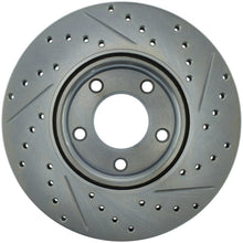 Load image into Gallery viewer, StopTech Select Sport 12-13 Mazda 3 SportStop Slotted &amp; Drilled Front Right Rotor
