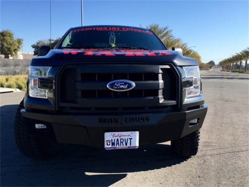 Iron Cross 15-17 Ford F-150 RS Series Front Bumper - Gloss Black