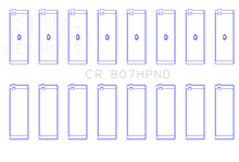 Load image into Gallery viewer, King Engine Bearings Chevy LS1 / LS6 (Size STD) Performance Rod Bearing Set