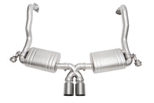 Load image into Gallery viewer, SOUL 15-16 Porsche 981 GT4 / Spyder Valved Exhaust - Straight Cut Titanium Tips