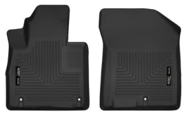 Husky Liners 2019-2020 Hyundai Santa Fe X-Act Contour Black Floor Liners -Front - GTR Auto