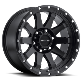 Raceline 934B Clutch 20x10in / 6x135 BP / -19mm Offset / 87.1mm Bore - Satin Black Wheel