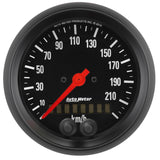 Autometer Z Series 3-3/8in 0-225KM/H (GPS) Speedometer Gauge