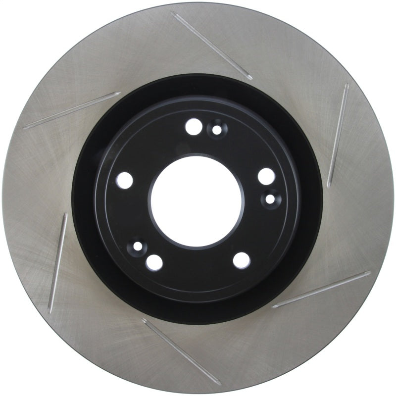 StopTech Power Slot 09-11 Hyundai Genesis 3.8L Sedan Front Left Slotted Rotor