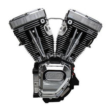 Load image into Gallery viewer, S&amp;S Cycle 99-06 BT T111 Long Block Engine - Wrinkle Black
