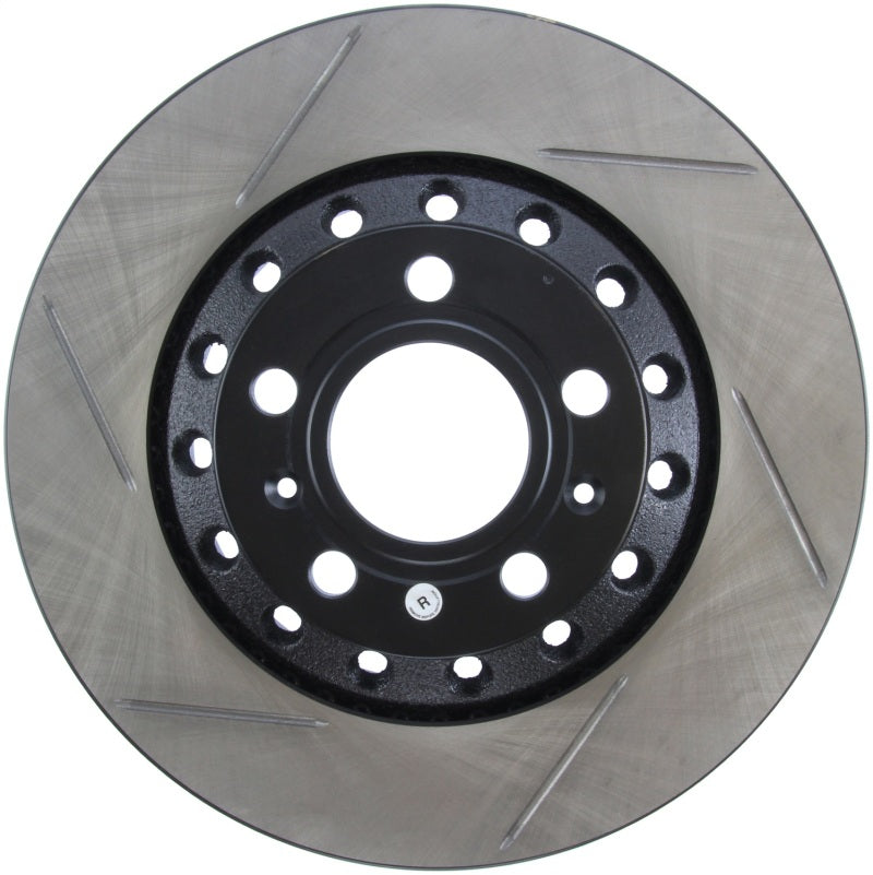 StopTech 04-10 Audi A8 Quattro Rear Right Cryo Slotted Rotor