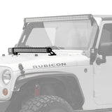 KC HiLiTES 07-18 Jeep JK 30in. C-Series C30 LED Light Bar w/Hood Mount Bracket Kit