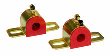 Load image into Gallery viewer, Prothane Universal 90 Deg Greasable Sway Bar Bushings - 3/4in - Type B Bracket - Red
