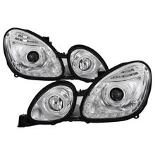 Load image into Gallery viewer, xTune Lexus GS300/GS400/GS430 98-05 Halogen Only Halo Projector Headlights Chrome PRO-JH-LGS98-LED-C