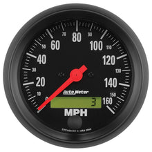 Load image into Gallery viewer, Autometer Z-Series 3 3/8in 160 MPH Electric Speedometer w/ LCD Odometer