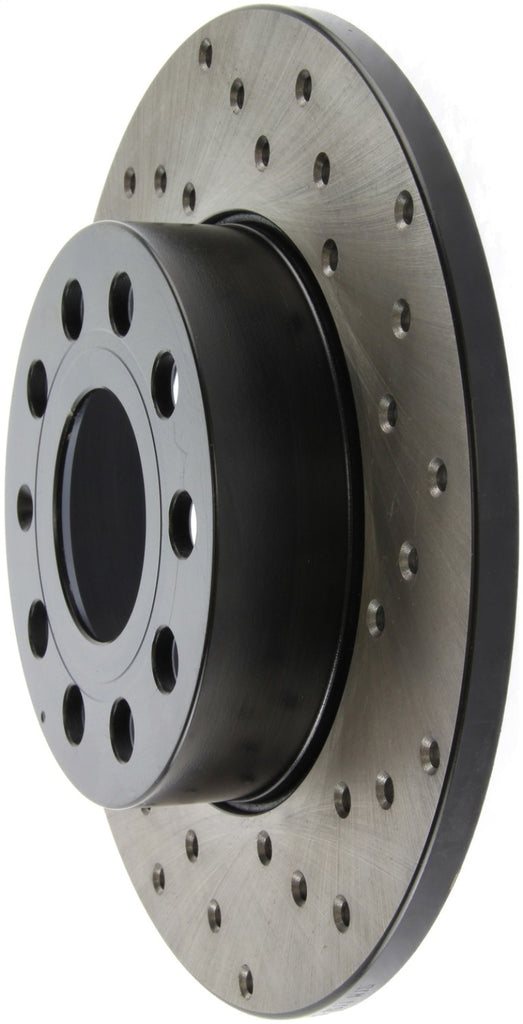 StopTech SportStop 10 Audi A3 / 1/05-10 VW Jetta Drilled Left Rear Rotor