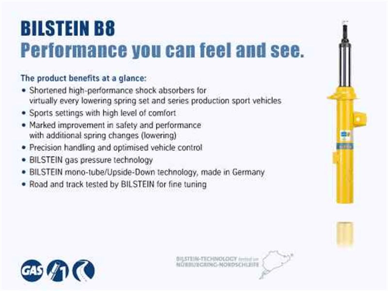 Bilstein B8 Performance Plus 09-13 Mazda 6 Shock Absorber - Front Right