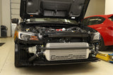 GrimmSpeed 2015+ Subaru STI Front Mount Intercooler Kit Raw Core / Black Pipe