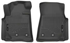 Husky Liners 13-16 Lexus LX570 / 13-16 Toyota Land Cruiser Weatherbeater Black Front Floor Liners - GTR Auto