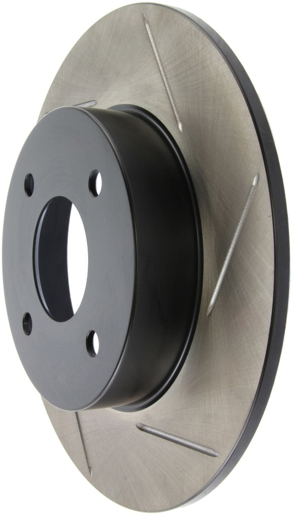 StopTech Power Slot 03-06 Sentra Spec V w/ Brembo SportStop Slotted Rear Left Rotor