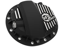 Load image into Gallery viewer, aFe Pro Series GMCH 9.5 Rear Diff Cover Black w/ Machined Fins 19-20 GM Silverado/Sierra 1500