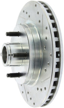 Load image into Gallery viewer, StopTech Select Sport 90-93 Ford Mustang 8 Cyl (Exc Cobra Rr Disc) Slotted/Drilled Left Front Rotor