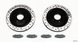 Wilwood Pro-Matrix Rear Kit-Drilled 97-04 Corvette C5 All / 05-13 C6 Base