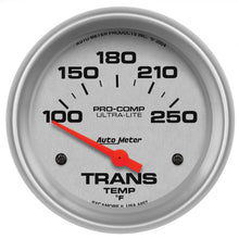 Load image into Gallery viewer, Autometer Ultra-Lite 2-5/8in 100-250 Deg Electric Transmission Temp Ultra Lite Gauge