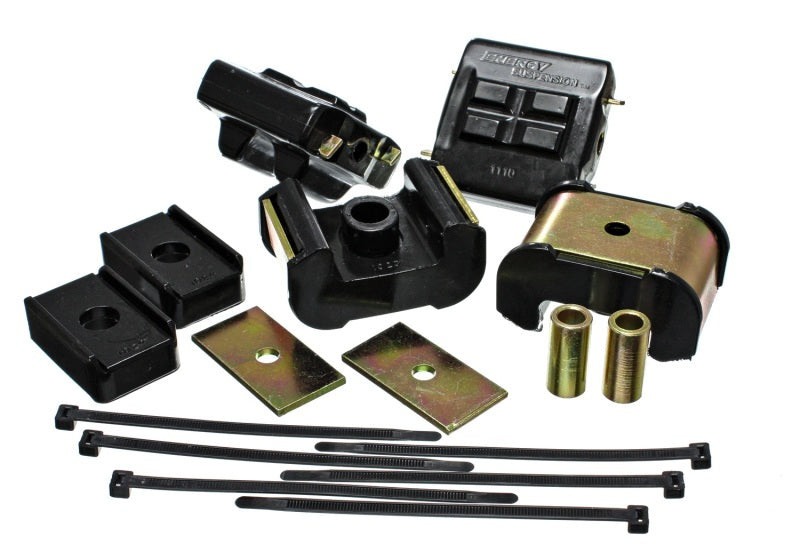 Energy Suspension GM Complete Engine & Trans Mount - Black - GTR Auto