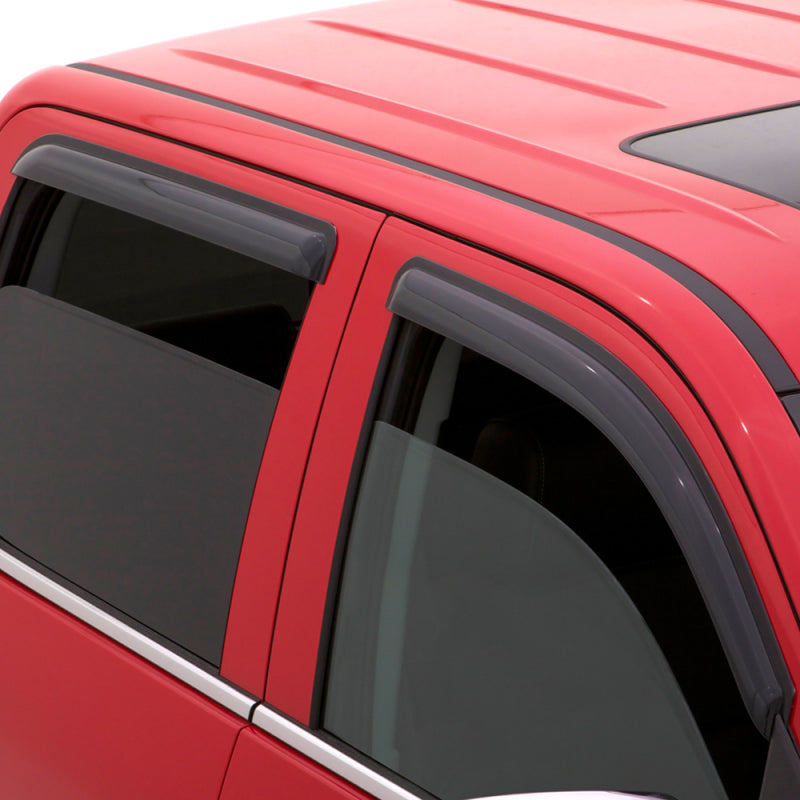 AVS 02-06 Cadillac Escalade EXT Ventvisor Outside Mount Window Deflectors 4pc - Smoke