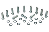 Moroso Chevrolet Big Block Intake Manifold Bolt Kit - (12) 3/8in-16 x 1.25in & (4) 3/8in-16 x 1.75in