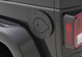 Rampage 2007-2018 Jeep Wrangler(JK) 2 & 4 Door Billet Style Gas Cover - Black