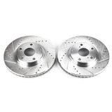 Power Stop 2003 Lexus ES300 Front Evolution Drilled & Slotted Rotors - Pair