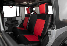 Load image into Gallery viewer, PRP 11-12 Jeep Wrangler JKU Rear Seat Cover/4 door - Black/Red