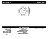 StopTech Power Slot 97-10 Chevrolet Corvette Rear Left Drilled Rotors