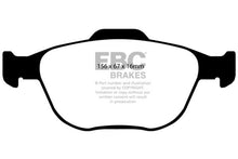 Load image into Gallery viewer, EBC 02-04 Ford Focus 2.0 SVT Redstuff Front Brake Pads