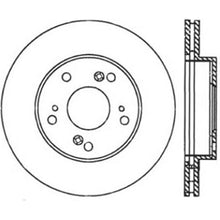 Load image into Gallery viewer, Centric 08-09 Honda Civic Front Performance CryoStop Brake Rotor