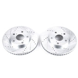 Power Stop 92-01 Lexus ES300 Front Evolution Drilled & Slotted Rotors - Pair