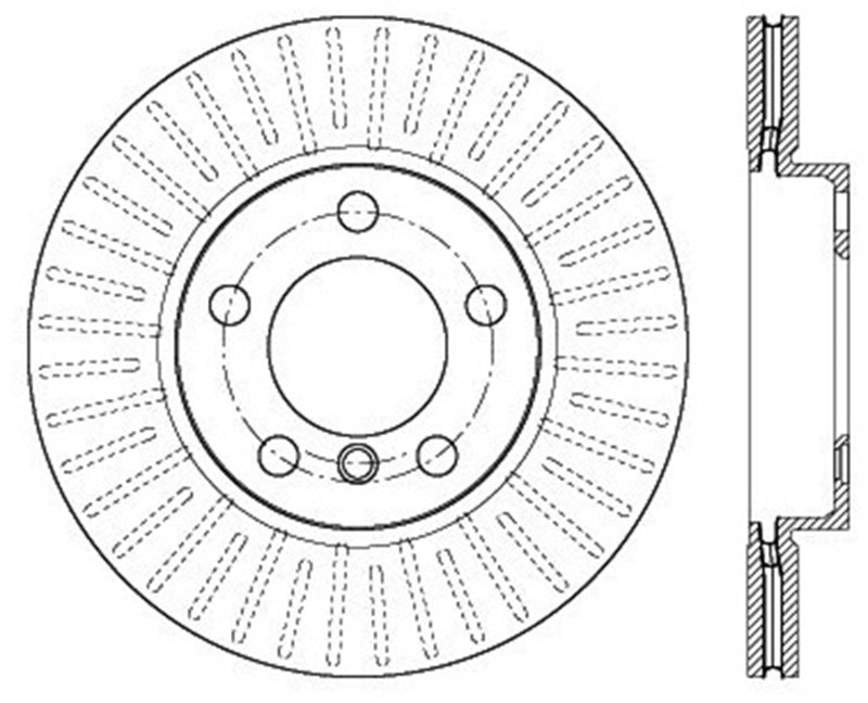 StopTech Slotted Sport Brake Rotor