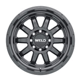 Weld Off-Road W101 20X12 Stealth 8X170 ET-44 BS4.75 Satin Black 125.1